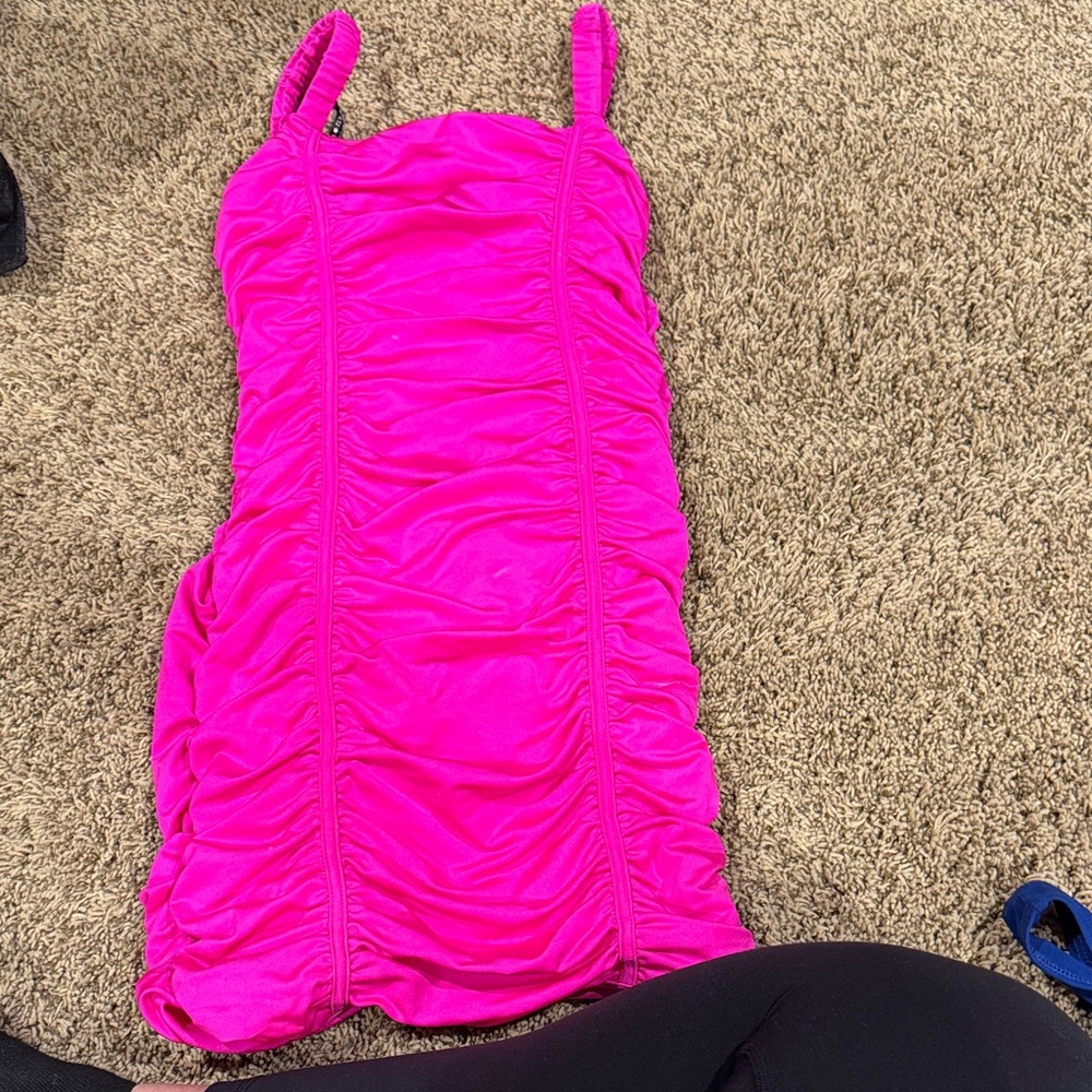 Katie J NYC Fuchsia Dress